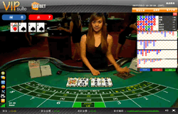 Baccarat avanzado de casino en línea en vivo