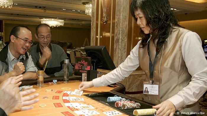 Macau casino gamblers